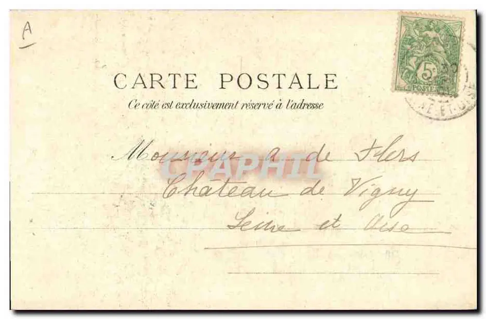 Bouvet — Schlachtschiff mit 4 Türmen, 14.000 Pferdestärken — Sammlung Villard, Quimper - Rückseite