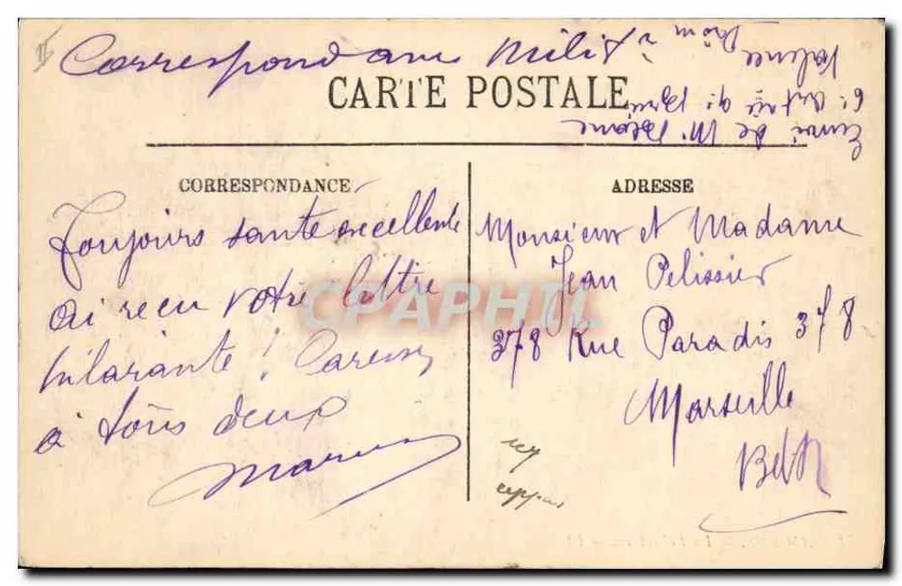 Amiens — La Préfecture — LL. n°41 - Verso