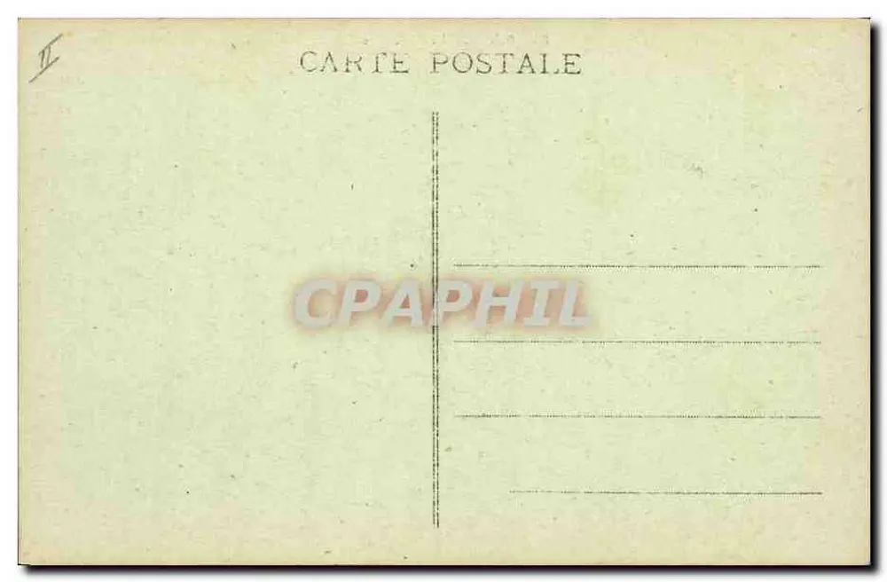 Bar-le-Duc - A Prefeitura - A.C. - Verso