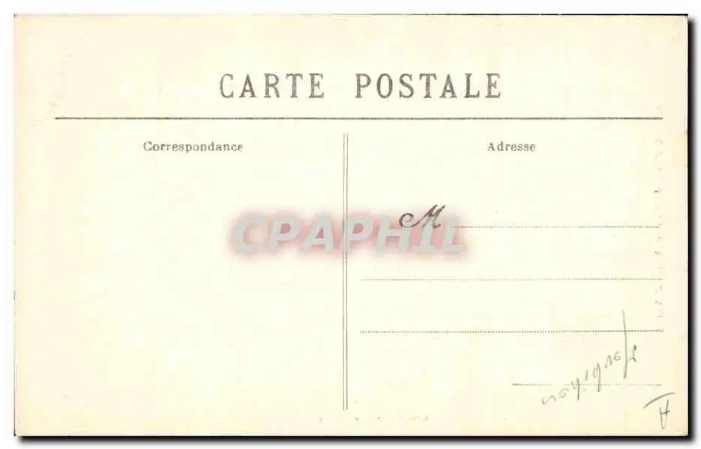 Duas jovens em trajes de Sainte-Anne-d'Auray — Coleção Villard, Gellinger — n° 1803 - Verso