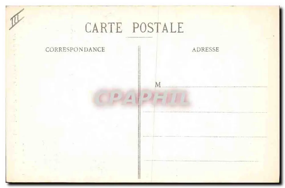 Lits-Clos do País de Yannéa - Auvay — Coll. B. Ramonse, Si-B. n° 5533 - Verso