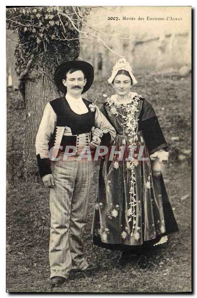 Casados dos arredores de Auray — série 2007 — editor não identificado - Frente