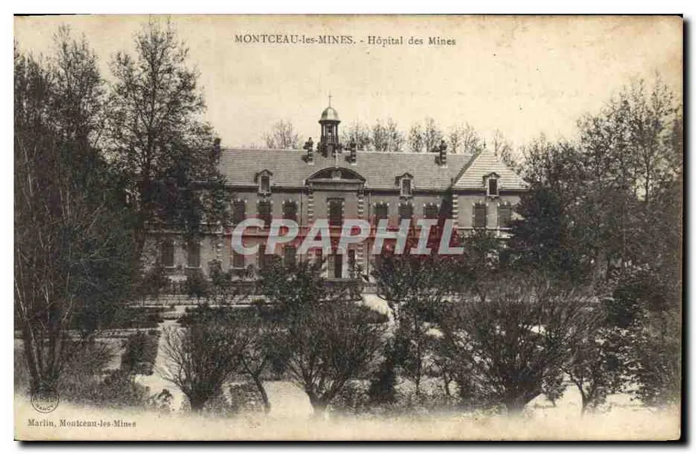 Montceau-les-Mines - Hôpital des Mines — Marlin, Montceau-les-Mines - Vorderseite