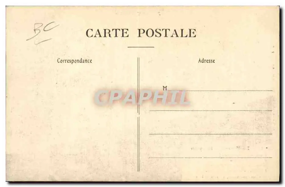 Zwei Bergarbeiter in der Grube — Serie Nr. 37 — Verlag: P. P. L. (Paris) - Rückseite