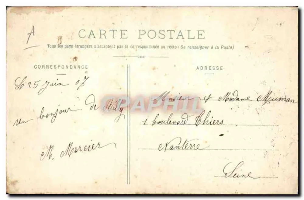 Le Beurtia — Mineração de carvão em Lens — G. Moraux-Delannoy, editor de fotografia, Lens, n°24 - Verso