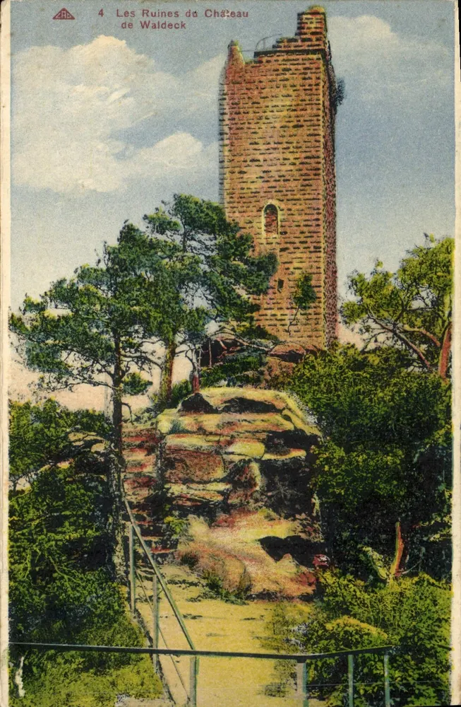 As Ruínas do Castelo de Waldeck — n°4 - Frente