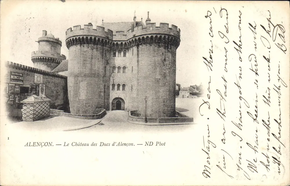 Alençon — O Castelo dos Duques de Alençon — ND Pbot - Frente