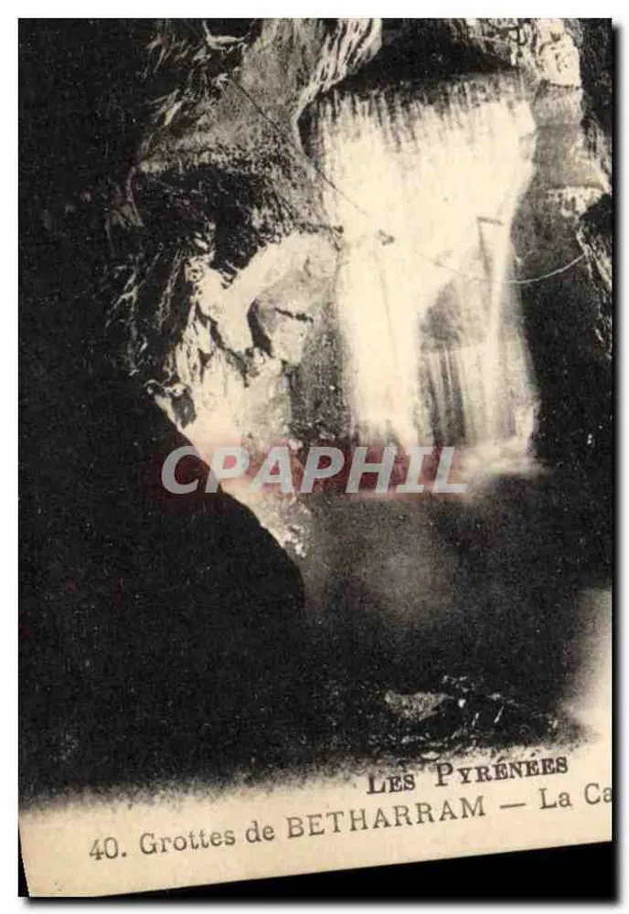 As Grutas de BETHARRAM — Os Pirineus — n°40 - Frente
