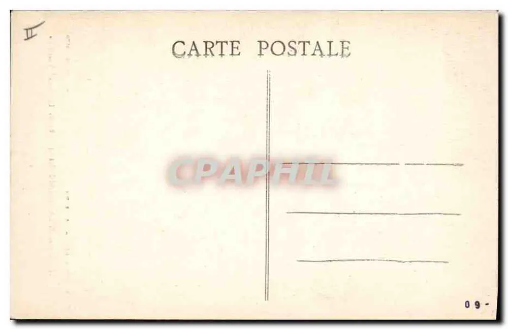 Grottes de LA BALME (Isère) — Ausgang des Grand Vestibules — F. Roux, Verlag — PKOT. COMBIER - IMACON - Rückseite