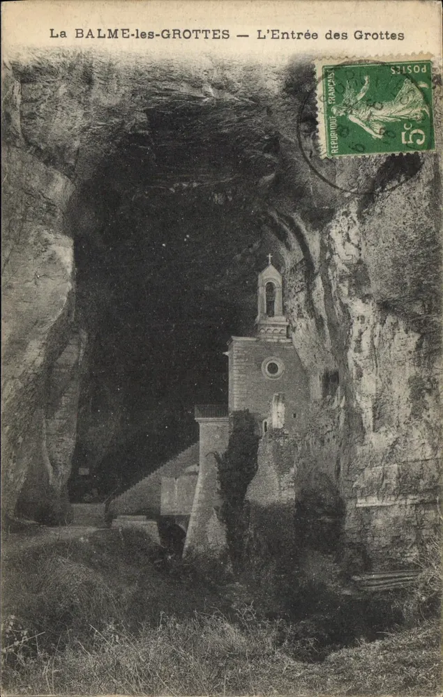 La BALME-les-GROTTEs — Eingang zu den Höhlen — Verleger nicht sichtbar - Vorderseite