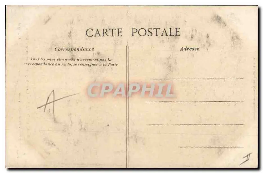 Padirac — Hängender See und großer Dom — Lib. Baudel, Saint-Céré (Lot) - Rückseite