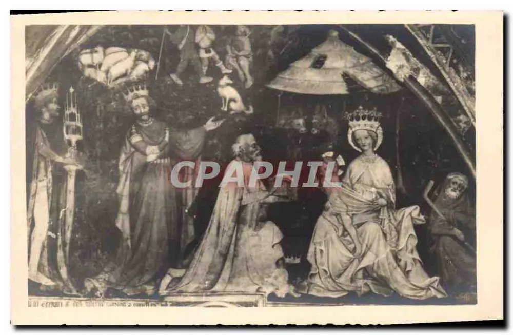 Krooningsceremonie van koningin Caterina in de kathedraal — M. Planinšček, Bressanone - Voorkant