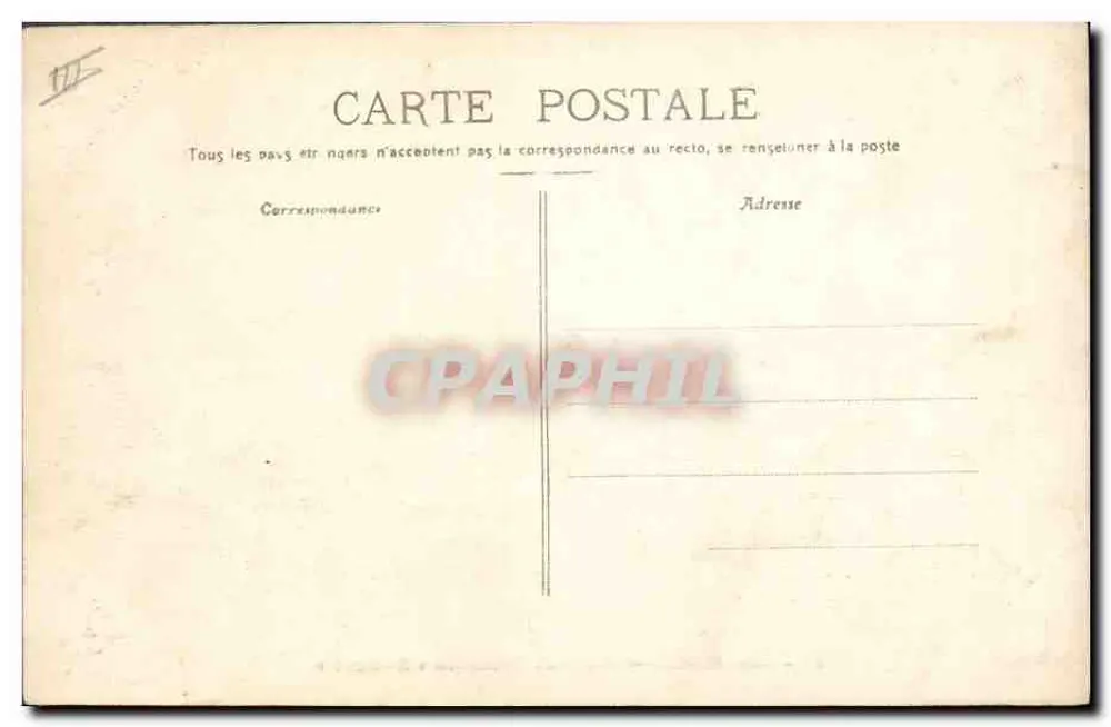 Schlachtschiff « Bouvet » — Marine Nationale — 198 — Verlag P. B. Toulon - Rückseite