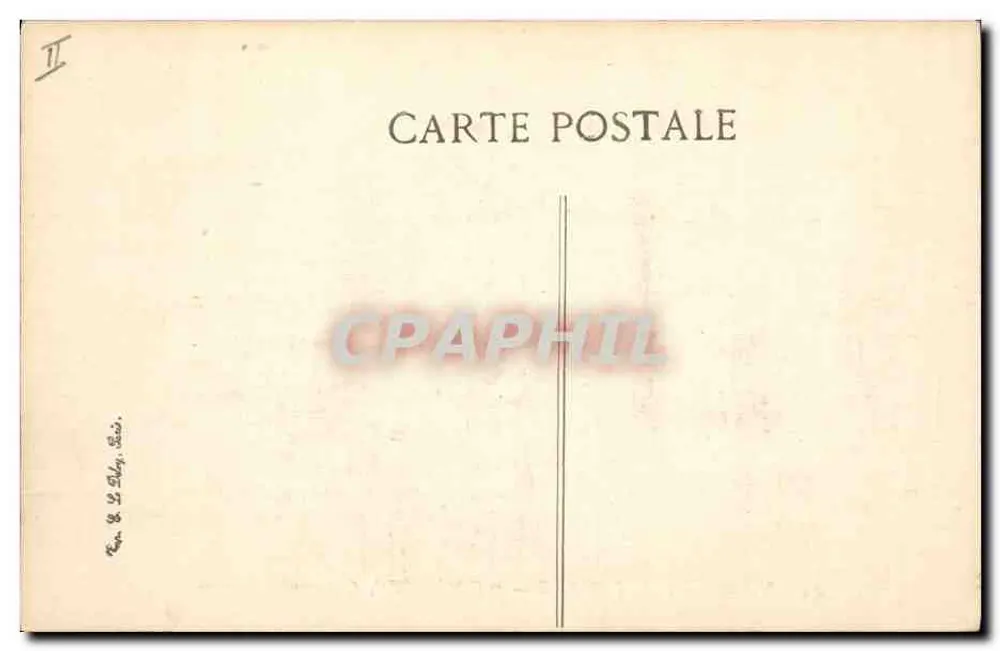 Bouvet — Schlachtkreuzer — Französische Marine — Verlag B.D. Nr. 44 - Rückseite