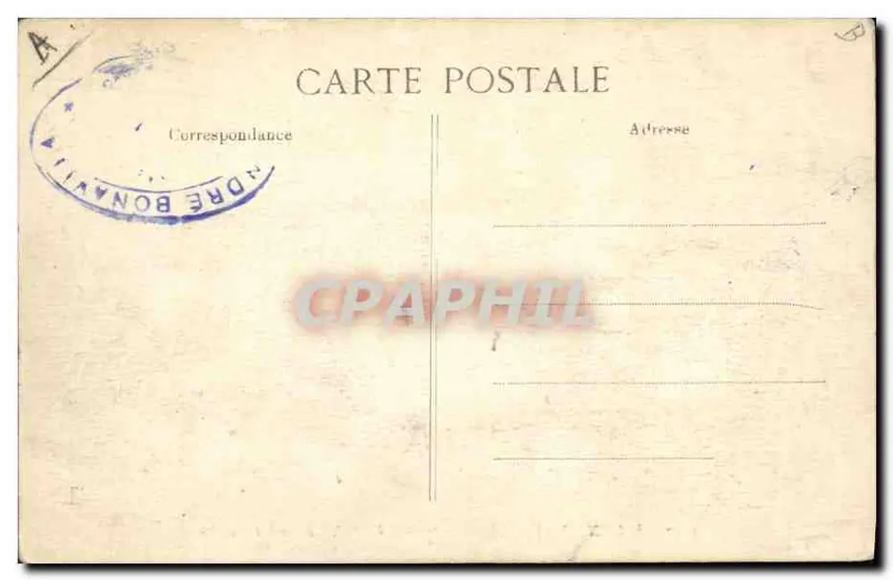 Schlachtschiff "Bouvet" — Marine Nationale — 1914-1916 - Rückseite