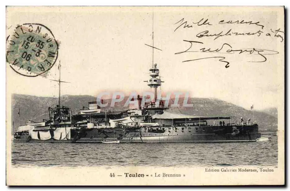 Toulon — Le Brennus — Edition Galeries Modernes, Toulon - Vorderseite