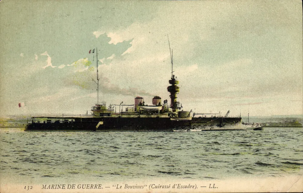 Le Bouvines — Cuirassé d'Escadre — LL. — N° 132 - Vorderseite