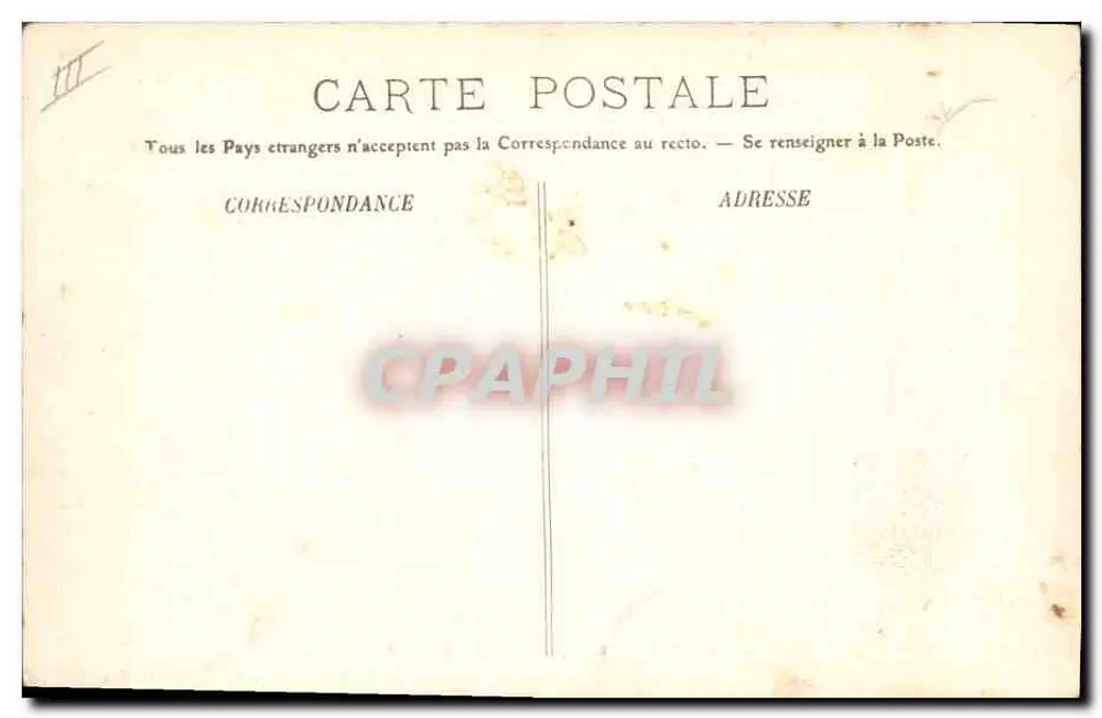 Le Bruix — Croiseur Cuirassé — A. Bougault n°501 - Rückseite