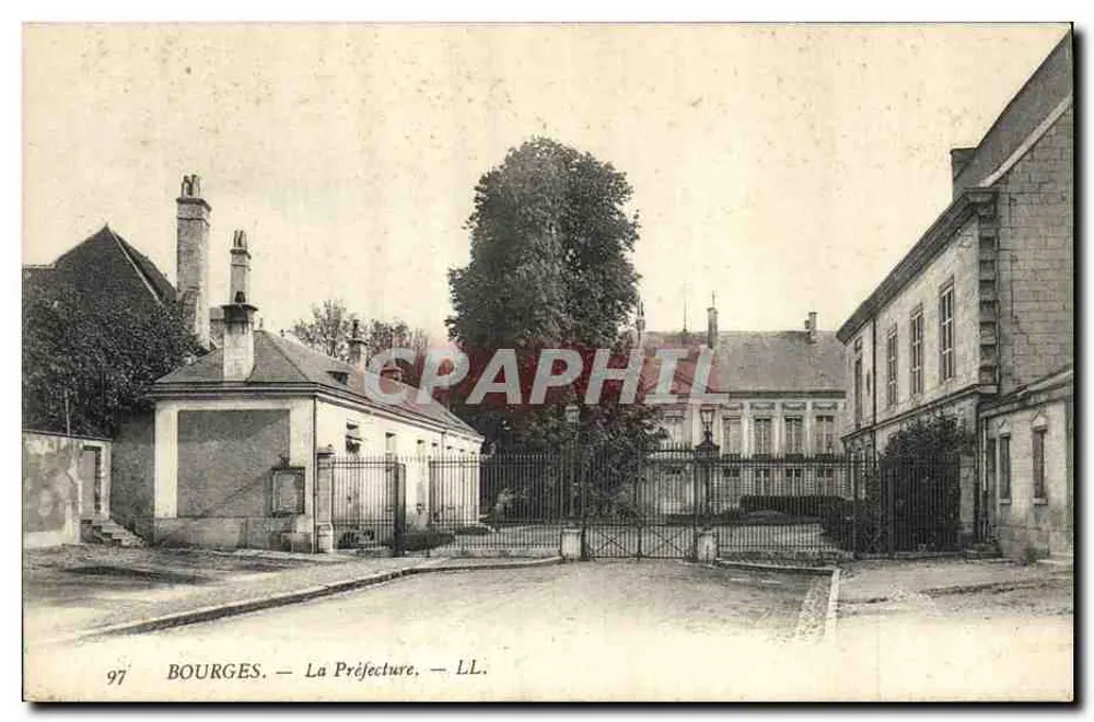 Bourges — A Prefeitura — LL. n° 97 - Frente