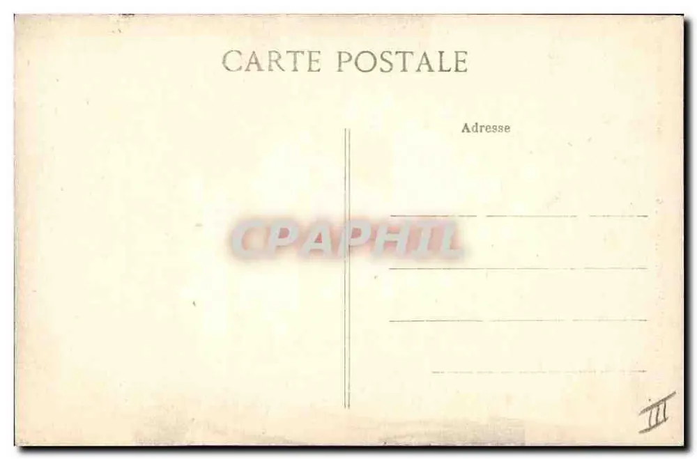 Casados dos Arredores de Douarnenez — 1915 — Coleção VILLARD, Quimper - Verso