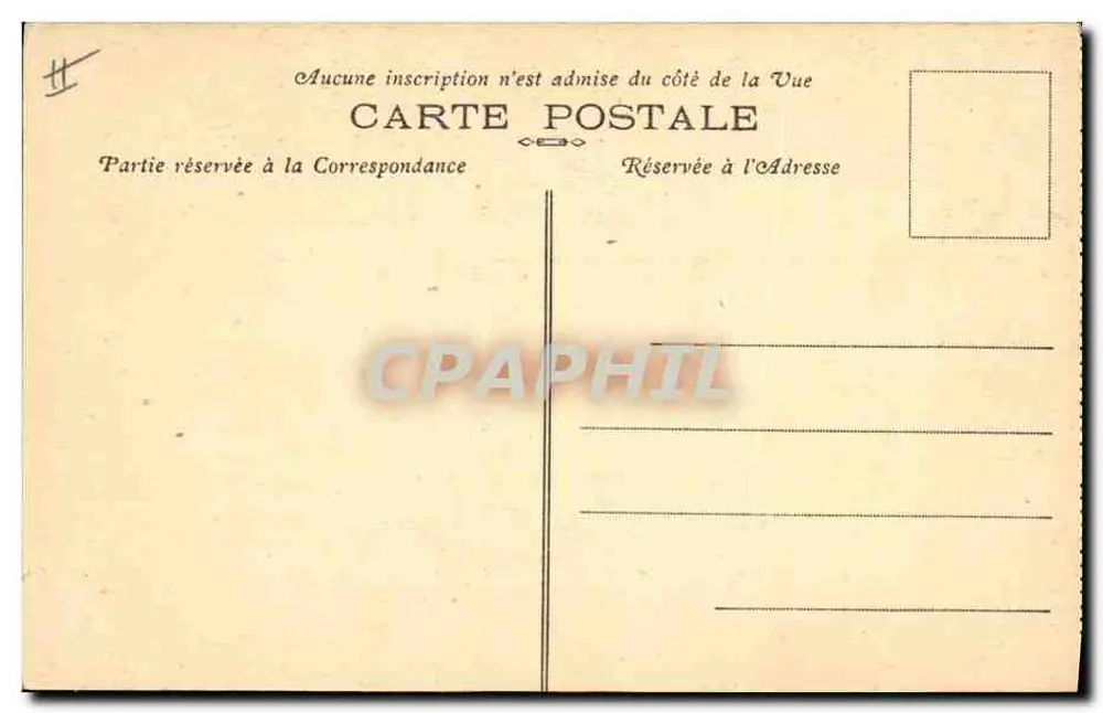 Crianças de Plougastral-Daoulas — Bretagne — Coleção E. Hamonic, St-B, n° 7420 - Verso