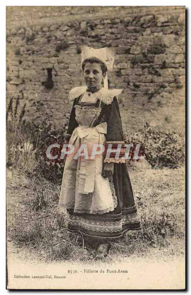 Menina de Pont-Aven — Coleção Laurent-Nel, Rennes — n° 2530 - Frente