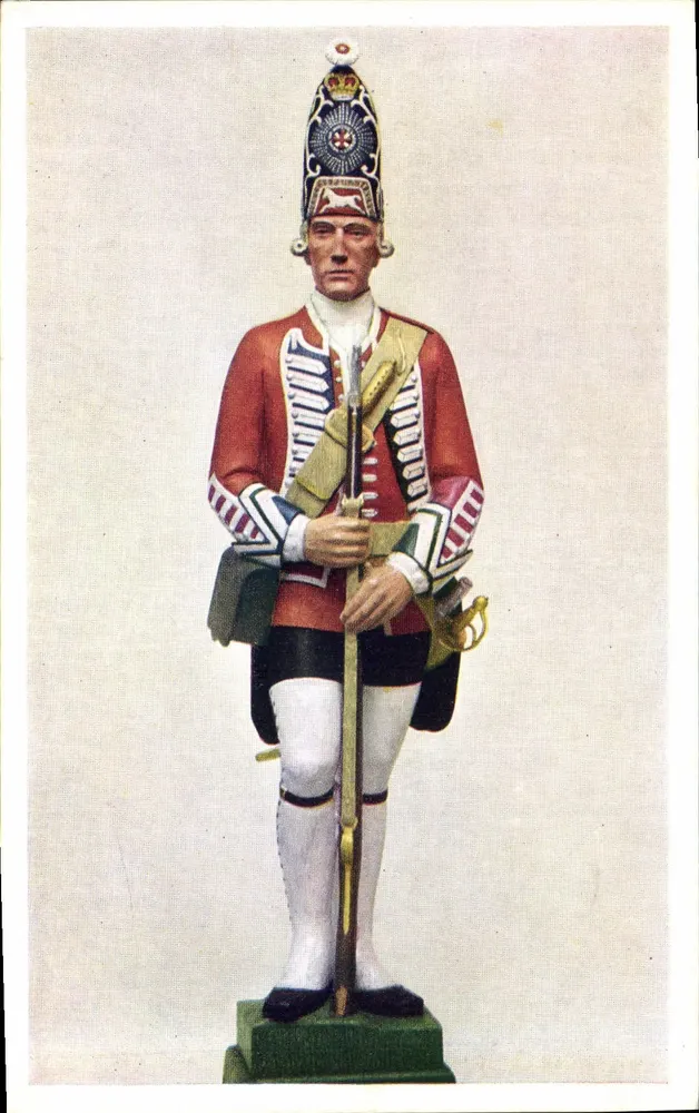 Scots Guards — Private 3rd Foot Guards, Grenadier Coy. 1751 — Elms Publishing Co., Edinburgh - Frente