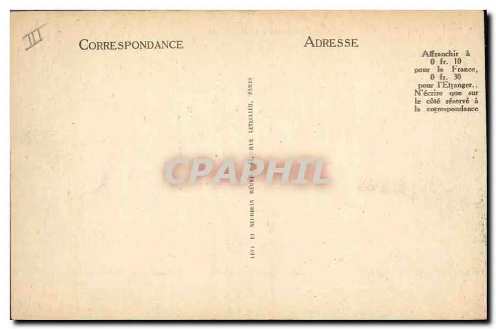 Loirer Zechen - Schächte Montmartrie und Rochefort — Verleger: Les Éd. de Neubourg, Paris, n° III - Rückseite