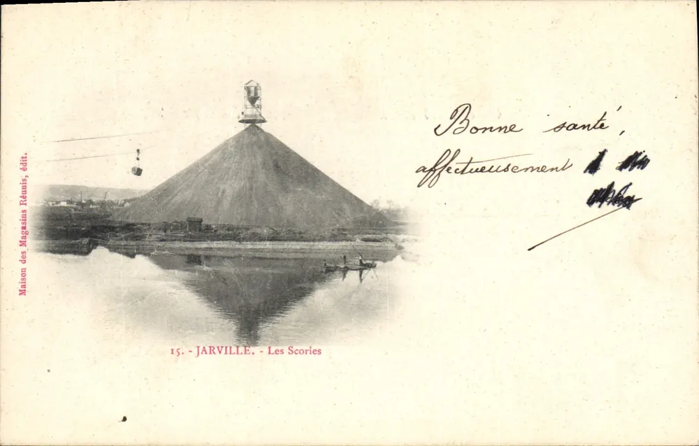 Jarville - Les Scories — editor Maison des Magasins Réunis, n°15 - Frente