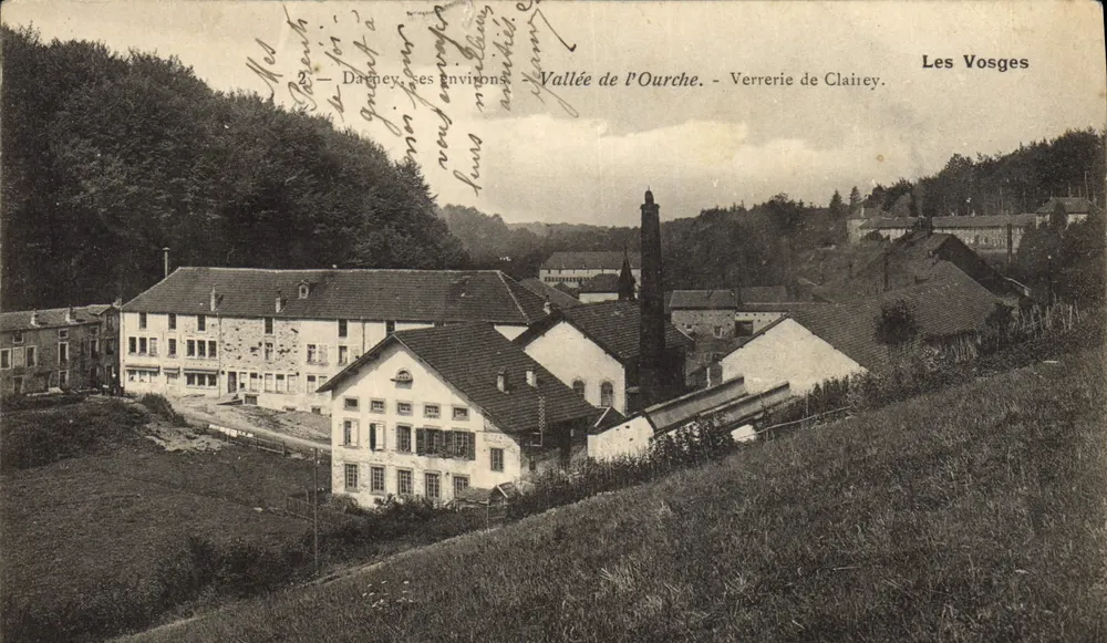 Tal der Ourché - Glaswerke Clairey — Die Vogesen - Vorderseite