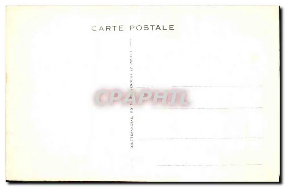 Castelo de Murols — Fachaça Leste — G. d'O 16, editor TOUTTEFANGEAS - Verso