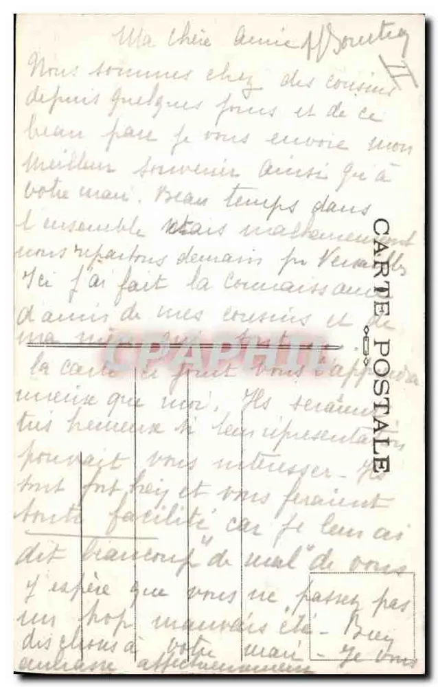 Ehemaliges Hotel von Clément de Launay — Nogent-sur-Oise — Verleger CL.A. Berhault - Rückseite