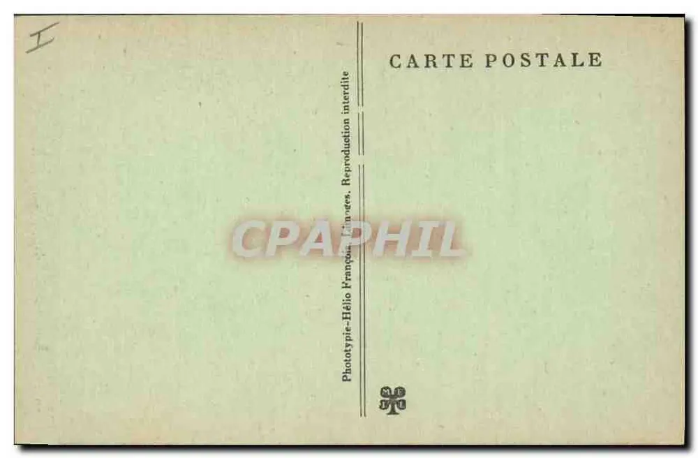 Pyrénées – Jaskinie BETHARRAM – Sala feryczna - Rewers
