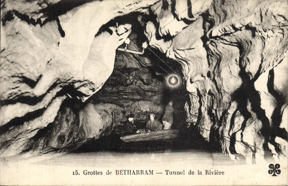 Grotte di BÉTHIARRAM — Tunnel della Rivière — n°15 - Recto