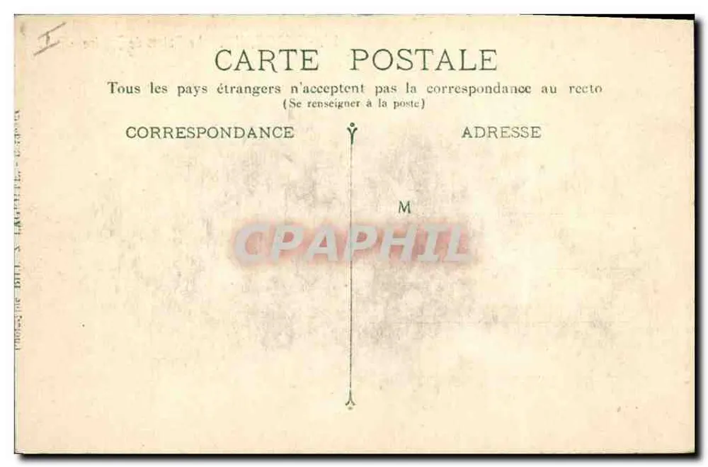 Bordeaux — Pałac Sądowy — B.L. - Rewers
