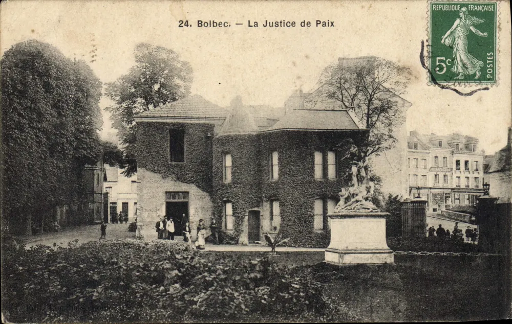 Bolbec — Das Friedensgericht — unbekannter Verleger, Nr. 24 - Vorderseite