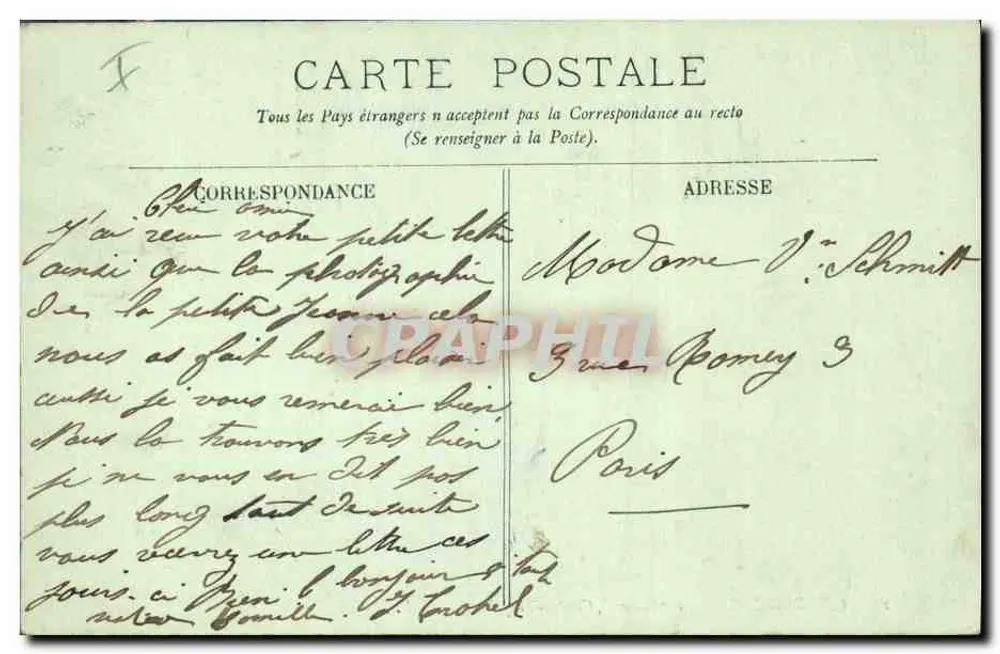 Cherbourg — Der "Bélîer", Torpedoboot — LL. n°16 - Rückseite