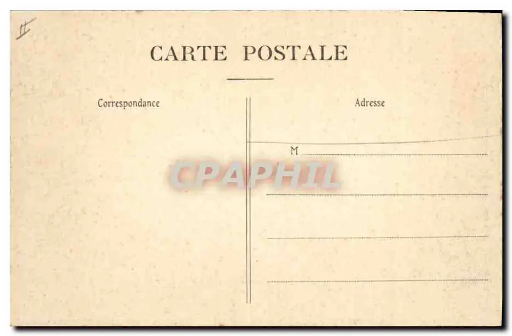 Caen — A Prefeitura — Editor P. R. (n° 51) - Verso