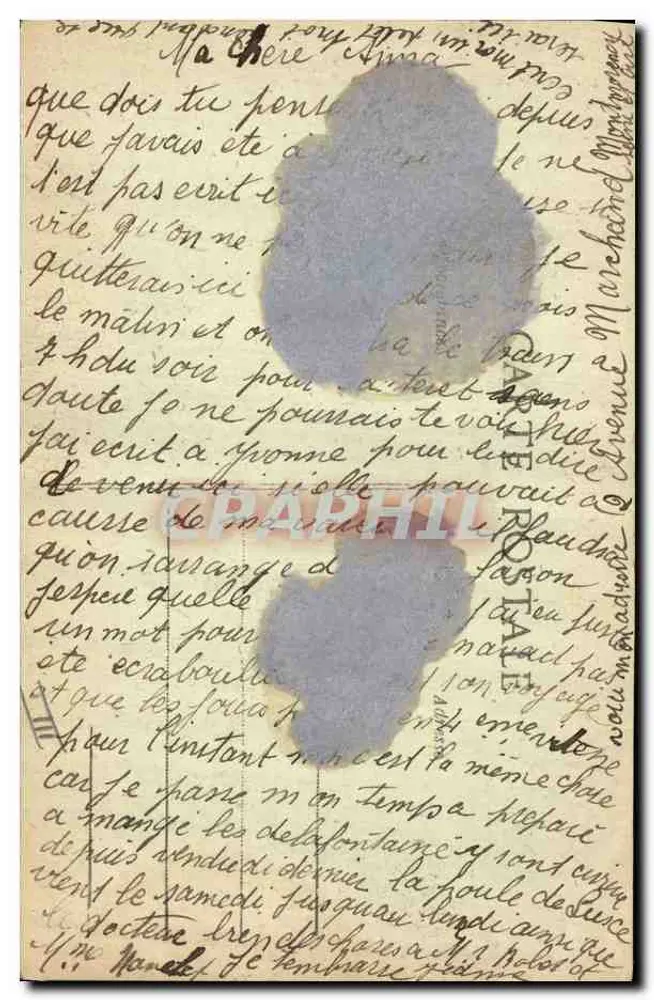 Criança em traje bretão — Coleção Villard, Quimper — n° 4018 - Verso