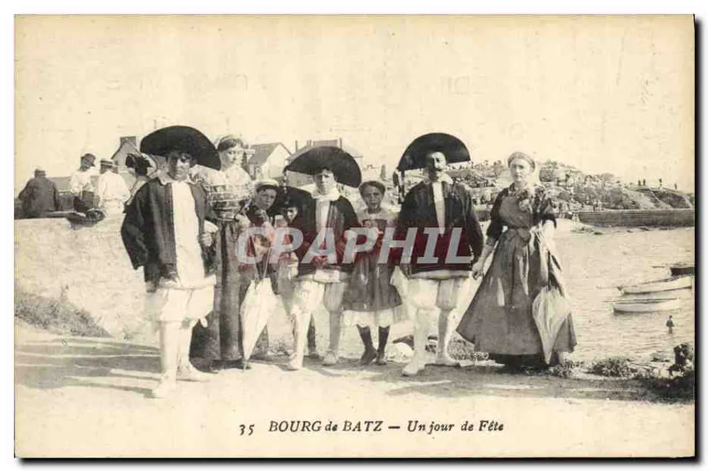 Bourg de Batz — Ein Tag der Feier - Vorderseite
