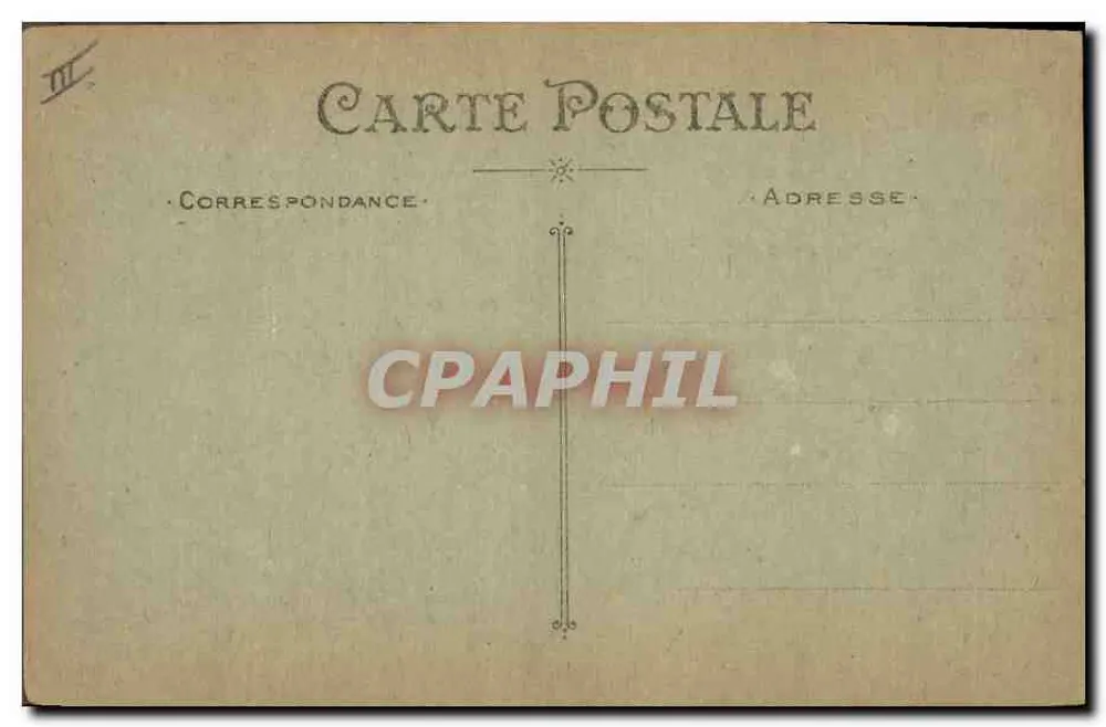 Homem em traje tradicional — Finistère, Quimper — Artaud e Nozales, Nantes, n°53 - Verso
