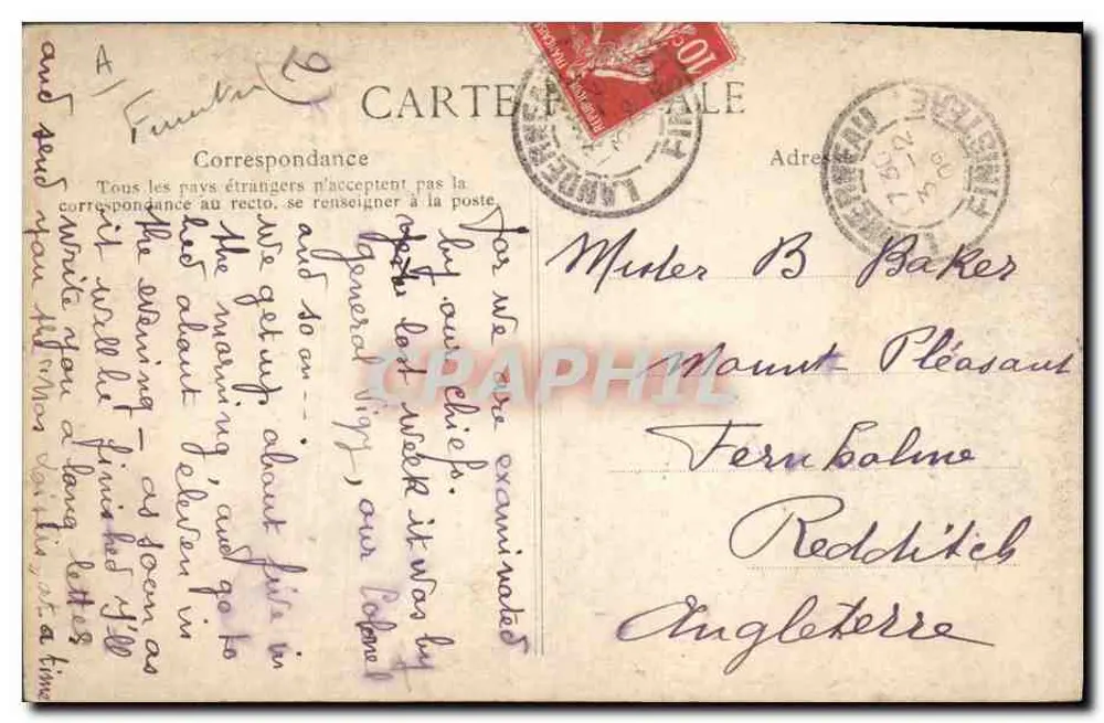 Bretone Kleidung — Scaër — Erste Schritte, die kleine Schwester und die große Schwester - Rückseite