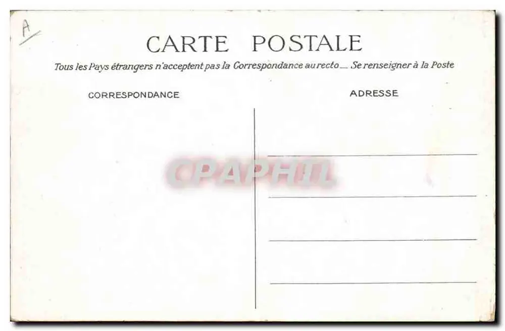 Artillerie — Schuss einer Feldkanone — gedruckt in Lille und Paris von J.E. Goossens - Rückseite