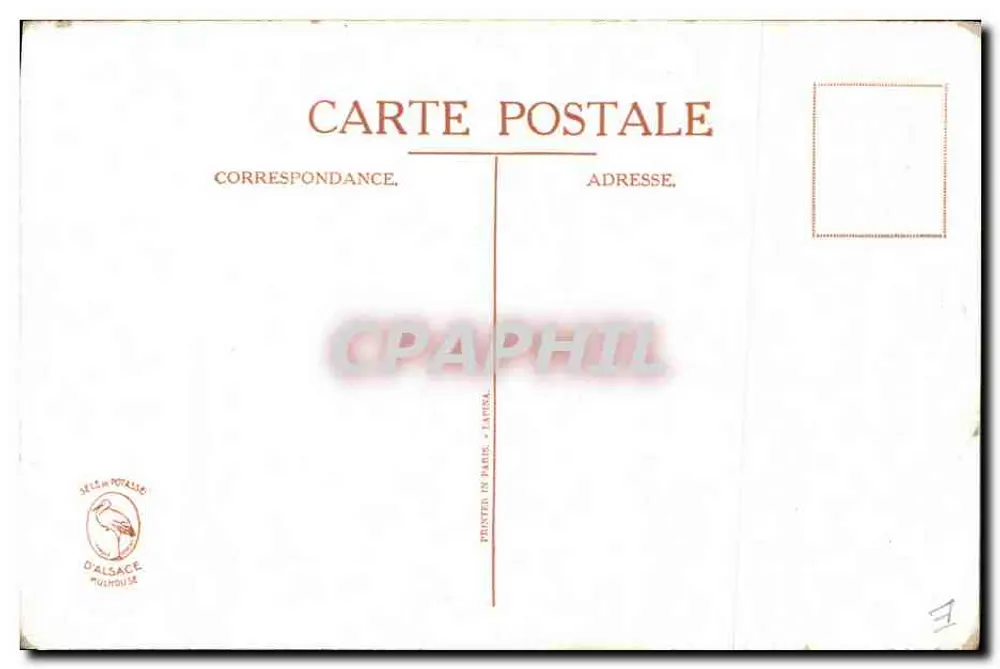 A Potassa do Alsace derrama seus benefícios sobre o mundo inteiro — Série da Potassa do Alsace, editada em Mulhouse - Verso
