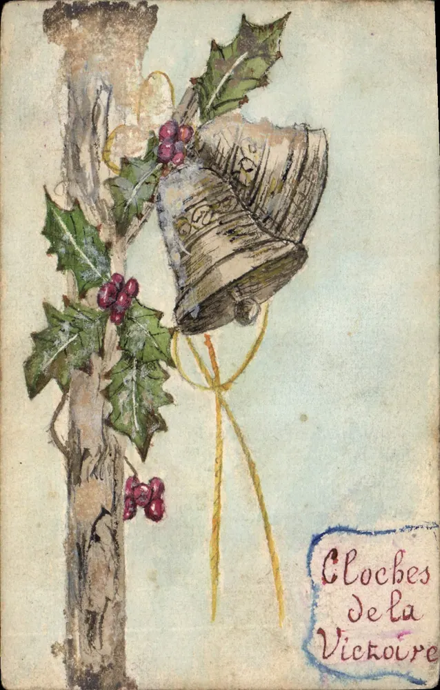 Glocken der Vicloire — Illustration von Glocken und Efeu — Verlag nicht sichtbar - Vorderseite