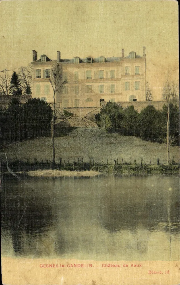 Gesnes-le-Gandelin — Château de Vaux — Beasse, Verlag - Vorderseite