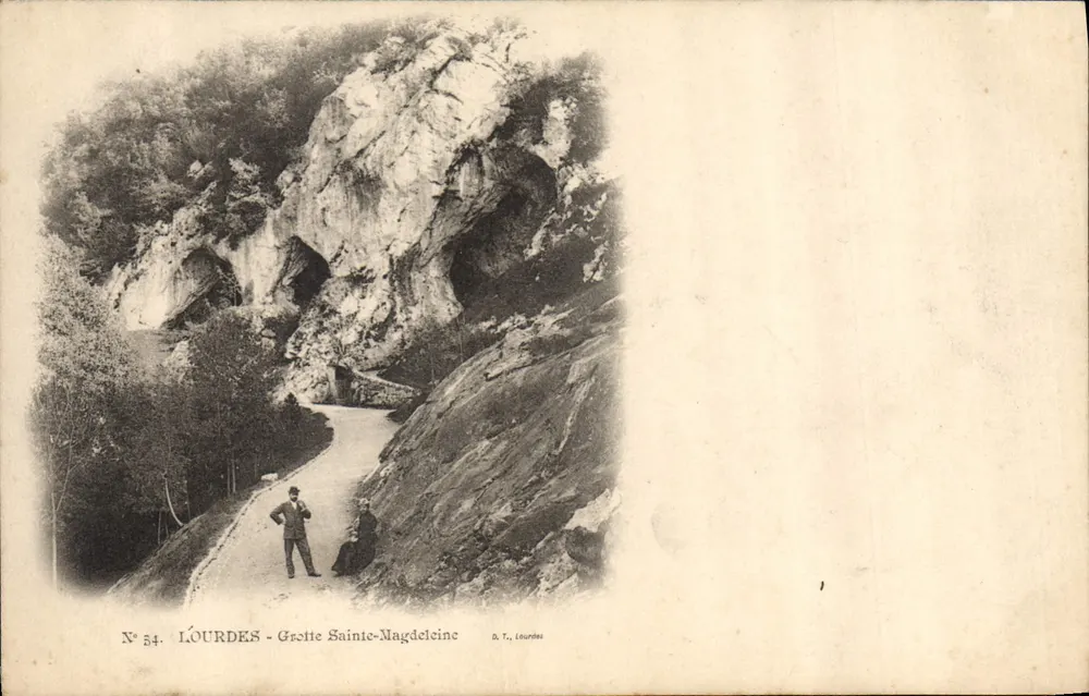 Lourdes - Grotte Sainte-Magdeleine — D.T., Lourdes, N° 34 - Vorderseite