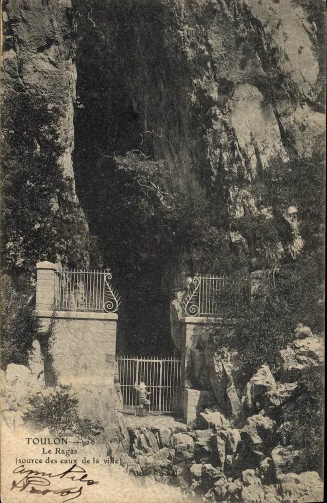 Toulon — Le Ragas (Quelle der Stadt) — Verlag: Cliche Girardi - Vorderseite