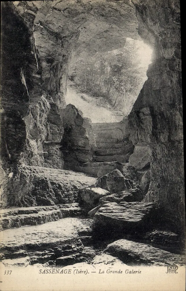 Sassenage (Isère) — La Grande Galerie — JND Phot. - Vorderseite
