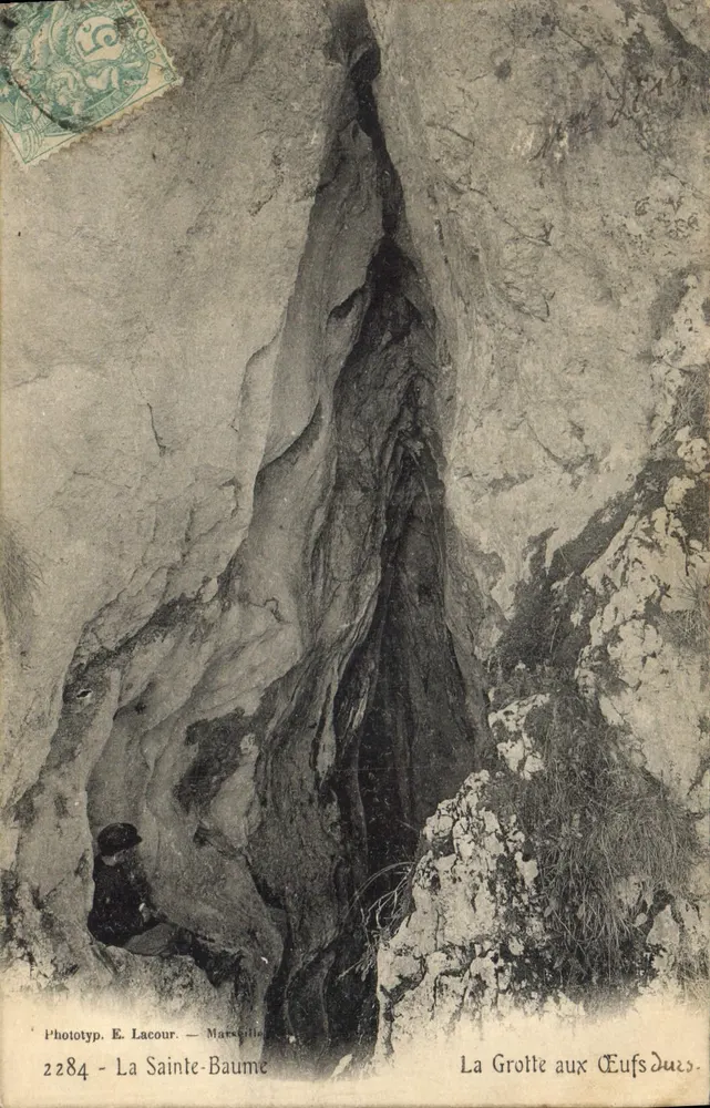 Die Eierkammer — La Sainte-Baume — Phototyp. E. Lacour — n° 2284 - Vorderseite